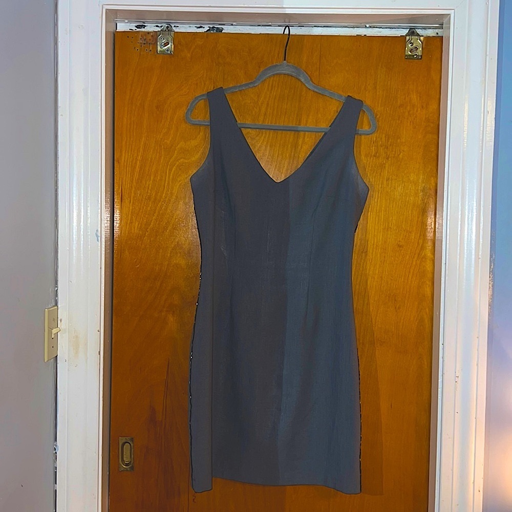 Vintage Bisou -Bisou  Dress size 10 bead accent on sides/see pics